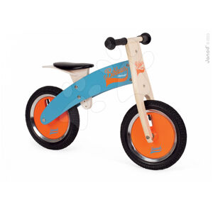 Janod drevený bicykel Bikloon Blue&Orange 03265 modro-oranžový