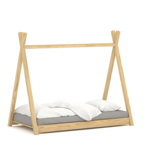 Detská borovicová posteľ tipi - rôzne rozmery Rozmer:: 160x80 cm