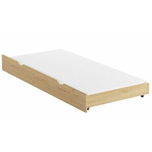 Úložný box pod posteľ s funkciou prístelky borovica - rôzne rozmery Rozmer: 180x80