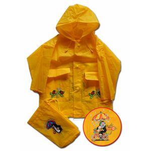 Krtčí plášť, Pidilidi, PL0001-20, žltý - 116 | 6let