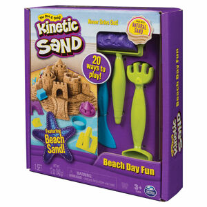 Spin Master Kinetic Sand Plážová hracia sada s náradím