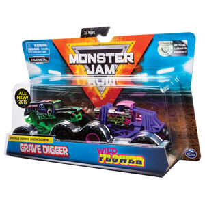 Spin Master Monster Jam Sběratelská auta dvojbalení 1:64 asst