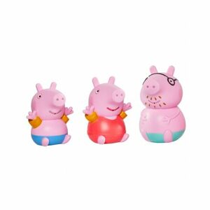 TOOMIES - Prasiatko Peppa Pig, otecko a Tom - striekajúce hračky do vody