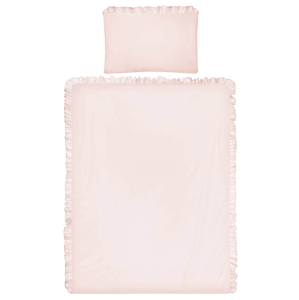 BEL Detské obliečky s volánom PURE ROSE - rôzne rozmery Perina: 100x135 cm