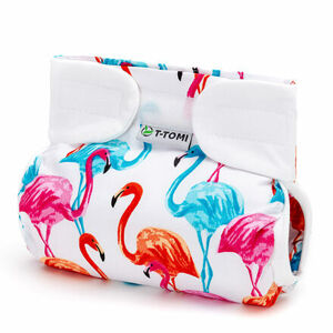 T-TOMI Ortopedické abdukčné nohavičky - suchý zips. flamingo 5-9