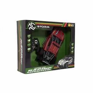 Auto RC Sport červené 33cm plast 2,4GHz na baterie + dobíjecí pack
