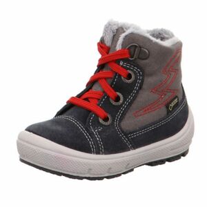 detské zimné topánky GROOVY, Superfit, 3-09306-20, červená - 21