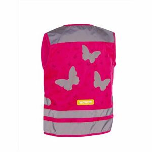 WOWOW - detská reflexná vesta - Nutty jacket pink L
