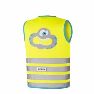 WOWOW - detská reflexná vesta - Crazy Monster Jacket Yellow XS