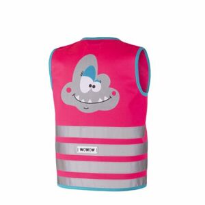 WOWOW - detská reflexná vesta - Crazy Monster Jacket Pink XS