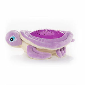 Zopa Plyšová hračka Korytnačka s projektorom purple