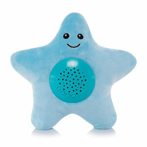 Zopa Plyšová hračka Hviezdička s projektorom blue