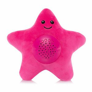 Zopa Plyšová hračka Hviezdička s projektorom pink