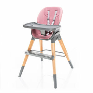 Zopa Detská stolička Nuvio Blush pink