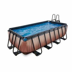 EXIT Frame Pool 4x2x1m (12v Cartridge filter) – Timber Style