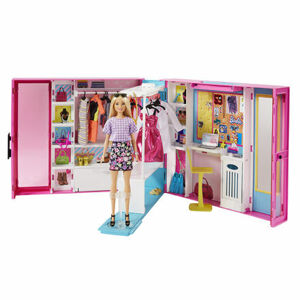 Mattel Barbie Šatník snov s bábikou