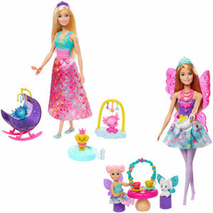 Mattel Barbie Rozprávkový herný set s bábikou, viac druhov