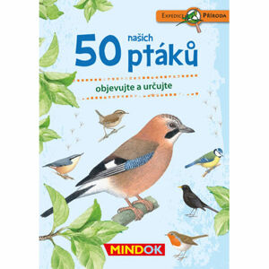 Mindok Expedícia príroda: 50 našich vtákov