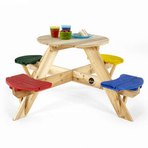 PLUM Dřevěný piknikový stůl se stoličkami