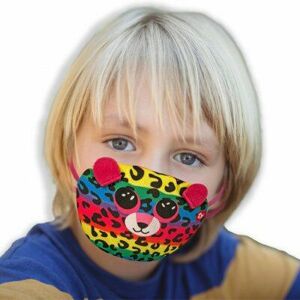 METEOR Tie Mask Dotty - rúška farebný leopard