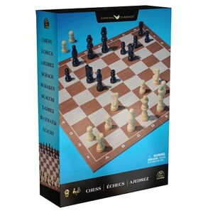 Spin Master SMG Klasické drevené šachy modré