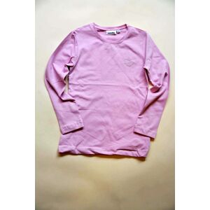tričko dievčenské s dlhým rukávom, Wendee, ozb102493-2, růžová - 128 | 8let