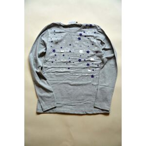 tričko dievčenské s dlhým rukávom, Wendee, ozfb102499-1, šedá - 110 | 5let