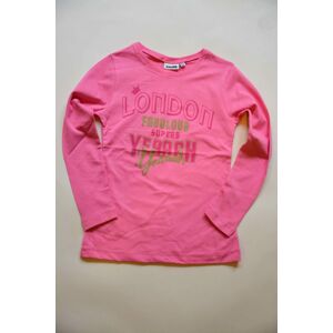 tričko dievčenské s dlhým rukávom, Wendee, ozfb102506-2, růžová - 146 | 11let