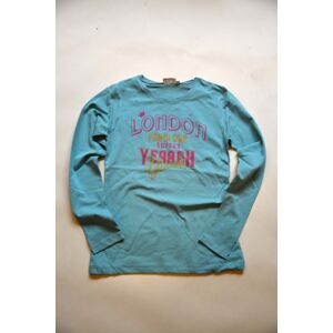 tričko dievčenské s dlhým rukávom, Wendee, ozfb102506-2, modrá - 152 | 12let