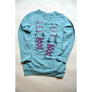 tričko dievčenské s dlhým rukávom, Wendee, ozfb39209-1, modrá - 104 | 4roky