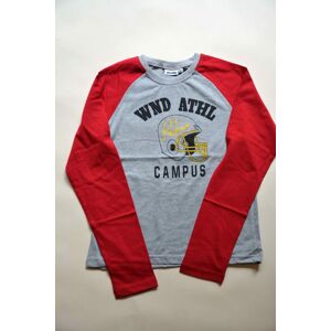 tričko chlapčenské s dlhým rukávom, Wendee, ozfb101629-2, červená - 152 | 12let