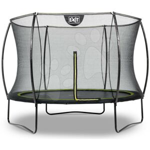 Trampolína s ochrannou sieťou Silhouette trampoline Exit Toys okrúhla priemer 244 cm čierna