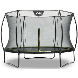 Trampolína s ochrannou sieťou Silhouette trampoline Exit Toys okrúhla priemer 305 cm čierna