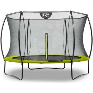 Trampolína s ochrannou sieťou Silhouette trampoline Exit Toys okrúhla priemer 305 cm zelená