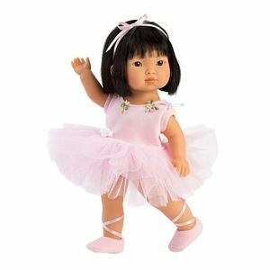 LORens 28031 LU BALLET - realistická bábika s celovinylovým telom - 28 cm