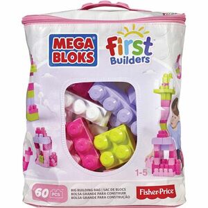 Mega Bloks Vrece kociek pre dievčatá (60ks)