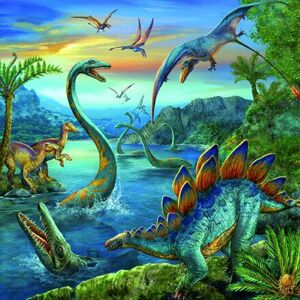 Ravensburger Fascinácia – dinosaury 3x49 dielikov