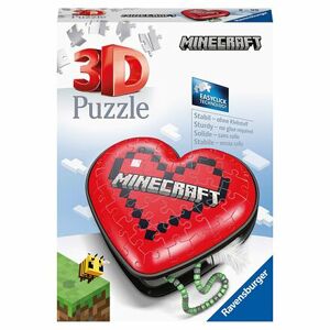 Ravensburger Srdce Minecraft 3D puzzle 54 dielikov