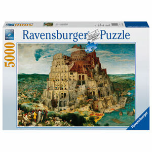 Ravensburger Brueghel starší: Stavba babylonskej veže 5000 dielikov