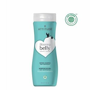 Prírodný šampón ATTITUDE Blooming Belly nielen pre tehotné s arganom 473 ml