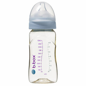 b.box Antikoliková dojčenská fľaša 240 ml - modrá