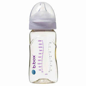 b.box Antikoliková dojčenská fľaša 240 ml - ružová