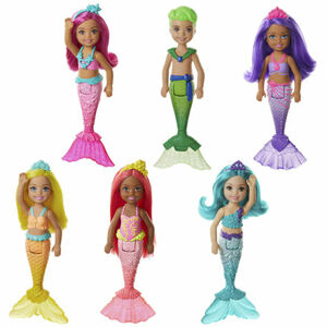 Mattel Barbie Chelsea morská panna, viac druhov