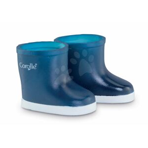 Topánky čižmičky modré Rain Boots Mon Grand Poupon Corolle pre 36 cm bábiku od 3 rokov