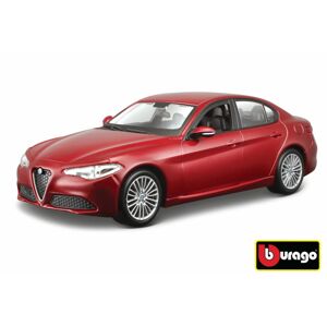 Bburago 1:24 Alfa Romeo Giulia (2016) Metallic Red, Bburago, W007264