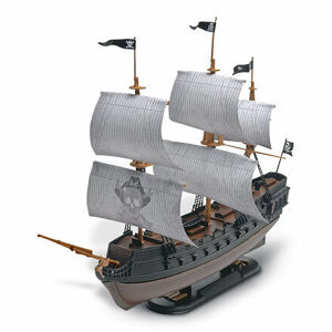 Snap Kit MONOGRAM loď 1971 - Black Diamond Pirate Ship (1: 350)