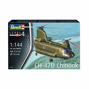 Plastic ModelKit vrtuľník 03825 - CH-47D Chinook (1:144)