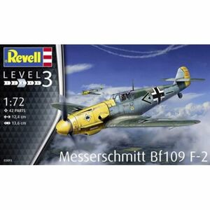 Plastic ModelKit lietadlo 03893 - Messerschmitt Bf109 F-2 (1:72)