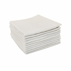 Plienky bavlna Premium 140 g/m2 80x70 cm, biele, 10 ks