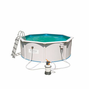 Nadzemný bazén kruhový Hydrium, piesková filtrácia, rebrík, priemer 3,6 m, výška 1,2 m